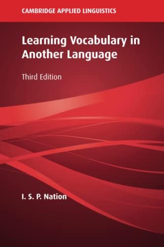 Amazon.com: Learning Vocabulary in Another Language (Cambridge 