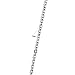 12Pcs/Set 30 Inch Stainless Steel Link Cable Chain Necklaces for Jewelry Making by Romance Jewelry