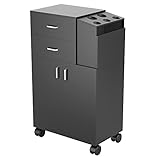 Paddie Salon Trolley Cart with Wheels, 2 Drawer