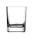 Luigi Bormioli Strauss 11.75 Oz Double Old Fashioned Glasses - Set of 6 Square-Shaped Whiskey Glassware, Made in Italy for Cocktails, Water, Juice, Spirits - Dishwasher Safe Drinkware