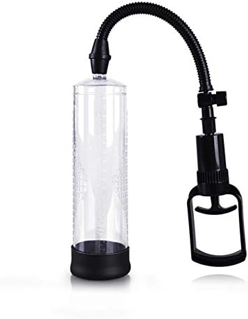 LeslieZ Manual Massage Pump Enlarger, Vacuum Enhancer Pump, Enlarge Device Male Enlargement Toy for Men