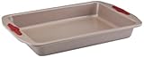 Paula Deen Signature Nonstick Bakeware with Red Grips 9-Inch by 13-Inch Rectangular Cake Pan