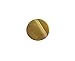 RMP Stamping Blanks, 1-1/2 Inch Round, Brass 0.032 Inch (20 Ga.) - 20 Pack