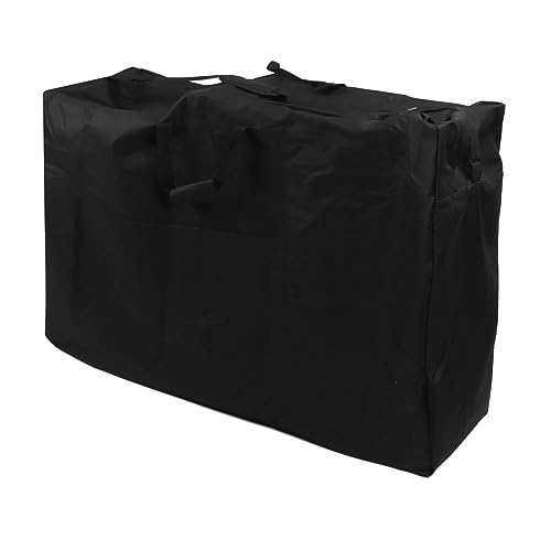Rollator Travel Bag, Heavy Duty Extra Large Waterproof Wheelchair Bag, Foldable Oxford Cloth Chair Storage Bag for Folding Walker, Compact Wheelchair, Transport Chair (Black)