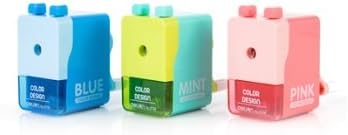 New Colorful Mini Pencil Sharpener High Quality Preschool Shape Compact size Portable light weight easy to use Gift for kids Baby Educational