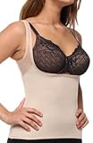 Naomi and Nicole Women's Plus-Size Unbelievable Comfort Plus Step In Torsette, Nude, 3X
