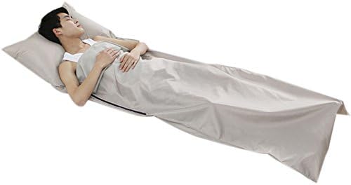 210 x 70 cm Sleeping Bag Ultralight Warm Small Muslin Sleeping Bag for Adults, Men / Women, For Outdoor Camping / Hiking / Fishing / Walking / Travelling
