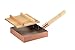 Asahi Cne117 Egg Pan Tamagoyaki Professinal Model, Wooden Lid 18cm Copper