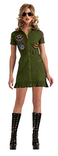 Secret Wishes US Navy Top Gun Flight Dress Costume