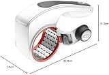 Zyliss All Cheese Rotary Grater with Handle Stainless Steel Blades view 2