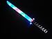 Deluxe Ninja LED Light up Sword with Motion Activated Clanging Sounds