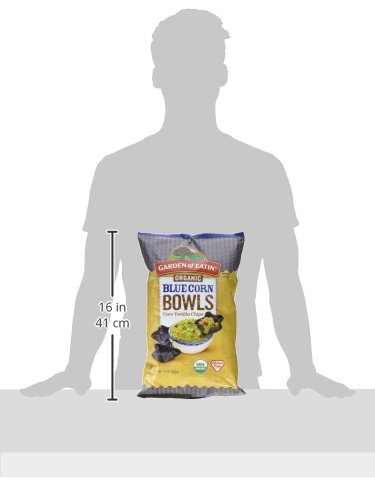 Garden of Eatin' Organic Blue Corn Bowls Tortilla Chips, 10 oz. (Packaging May Vary)