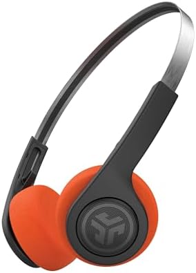 JLab, Rewind 2, Retro Wireless on-Ear Headphones, Bluetooth multipoint, EQ3, Google Fast Pair, Be Aware, Wireless Sharing, Black