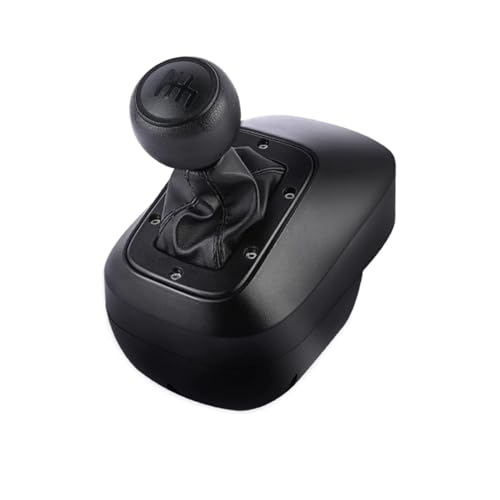 DOYO Gear Shifter for Logitech G29 – Racing Wheel Gear Shifters,Durable 6-Speed H-Pattern Shifter with Push-Down Reverse, Secure Mount for Racing Simulation