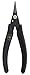 Xuron - 450SAS Tweezer Nose Pliers - Serrated, ESD Safe Grips