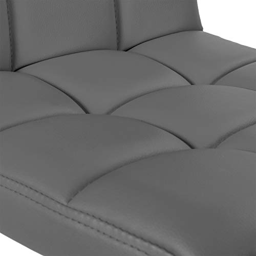 Furmax Bar Stools Modern Pu Leather Swivel Adjustable Hydraulic Bar