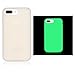 iPhone 7 Plus Case,Walcase [Shockproof] Luminous Silicone Gel Protection Shell Noctilucous Light Up Shining Glow In The Dark Back Bumper Case Cover for 5.5 Inch Screen iPhone 7 Plus 2016,Fluorescent