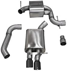 Corsa 14598BLK Cat Back Exhaust (VW Jetta GLI MK5 2.0T FSI/TSI, 2.5L)