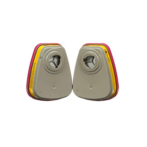 3M 60923HB1-C Replacement Cartridges for Professional Multi-Purpose Respirator (Packaging may vary)