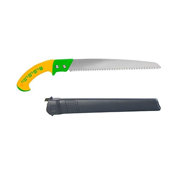 Royal Gardineer BaumsÃ¤ge: HandsÃ¤ge mit Grobzahnung & Holster, 30-cm-SÃ¤geblatt, 65Mn-Carbon-Stahl (BaumsÃ¤ge HandsÃ¤ge, SÃ¤gen, SÃ¤geblÃ¤tter)