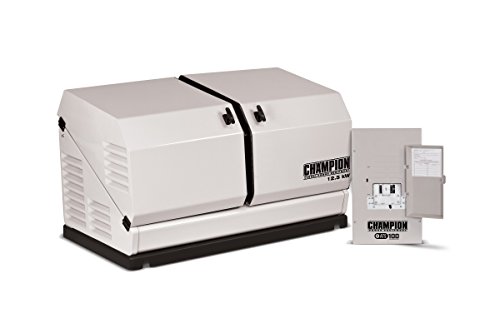 Champion 12.5-kW Home Standby Generator with 100-Amp Indoor-Rated Automatic Transfer Switch