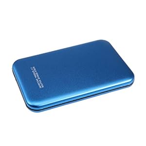 Homyl 2,5 inch draagbare 2 TB externe harde schijf HDD – SATA 3.0 voor PC Laptop en Mac Blue