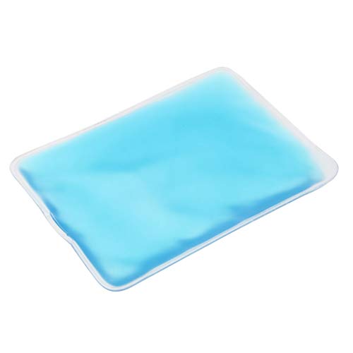 Prettyia Square Reusable Gel Ice Pack Hot Cold Bag for Injury Pain Reducing Tool Blue
