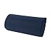 DMI Lumbar Roll Back Support Cushion Pillow, Half-Moon Size, Navy