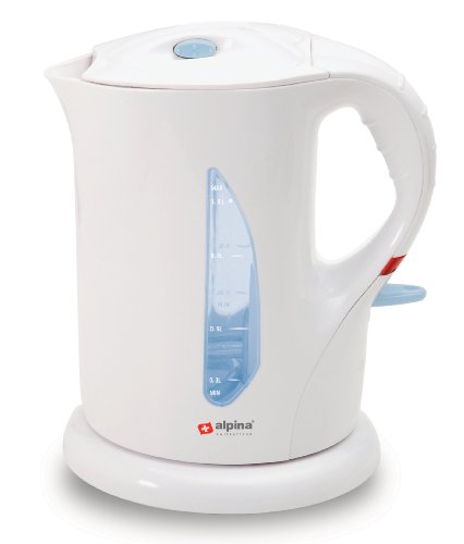 Alpina SF-820 1.7-Liter Electric Hot Water Kettle for 220/240 Volt Countries (Not for USA)