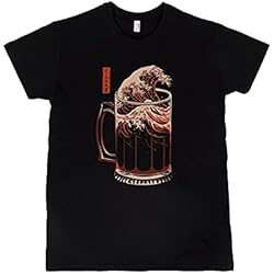 Pampling Ramen Pool Party - Totoro, Camiseta Hombre, Negro, S