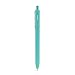 Poppin Retractable Gel Luxe Pens, Aqua, Package Of 6, Blue Ink
