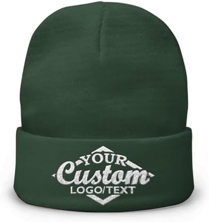 Amazon.com: Custom Embroidered Matching Couple Beanies  display picture 3