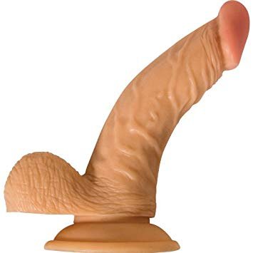 Nasswalk Real Skin All American Whoppers Super Flexible Dong,  6 1/2-Inch