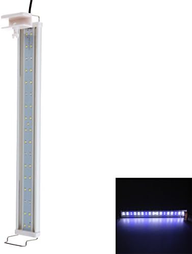 Ubesta 7W 35-LED Blue-white Light Clip Lamp for Aquarium -White