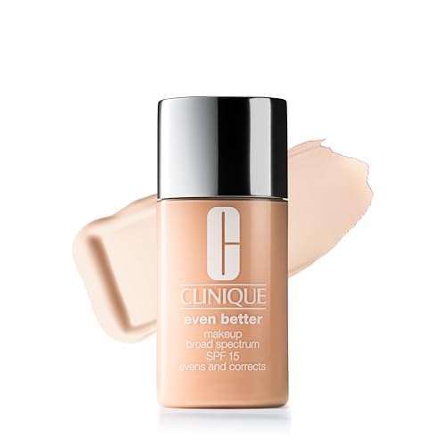 Clinique Even Better Makeup Medium Coverage Foundation Broad Spectrum SPF 15 | Evens Skin Tone + Reduces The Look Of Dark Spots, 1.01442 fl oz