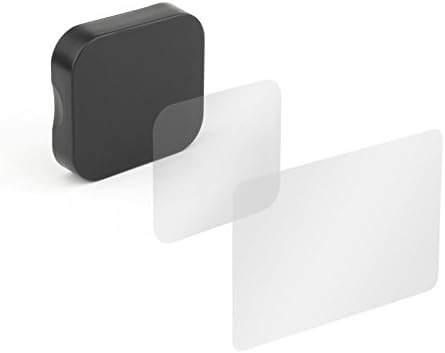 Qiuniu Protection Set for GoPro HERO5 Black camera - 2 LCD Display Protector Film + 2 Lens Protector Film + 2 Lens Cleaning Cloth + 1 Lens Cap