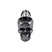 Metal Skull Design Fashion Pipe with Detectors Light (Silver)