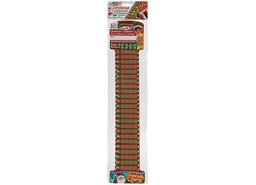 Elves Behavin' Badly Scratch Off Christmas Countdown - Track Your Good Behaviour! - Novelty Christmas Toys