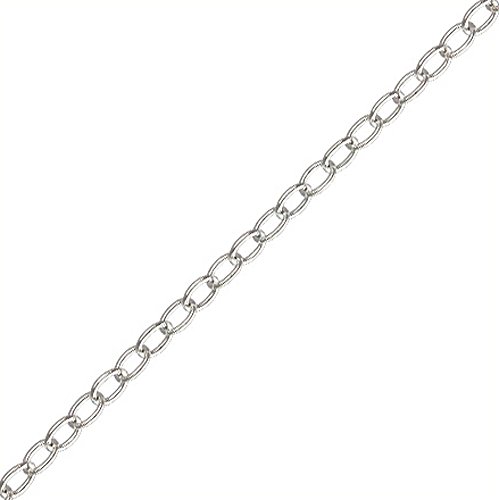 10 ft. Round Cable Chain .925 Sterling Silver by JensFindings