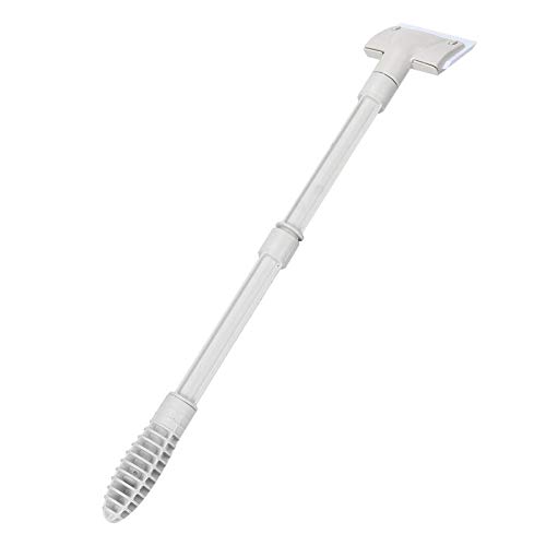 Premium 3-in-1 Aquarium Algae Scraper Set - Fish Tank Cleaning Tools with Glass Brush, Silicone Pad Scraper and Acrylic Scraper for Easy Maintenance