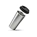 Stainless Steel - Hot or Cold Drink Tumbler - Double Wall Insulated with Silicone Sip Lid - 16oz.
