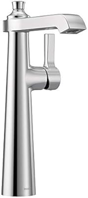 Moen S6982 Flara One Handle Single Hole Vessel Sink Bathroom