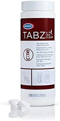 Urnex TABZ Tea Clean Brewer Cleaning Tablets 120 Count