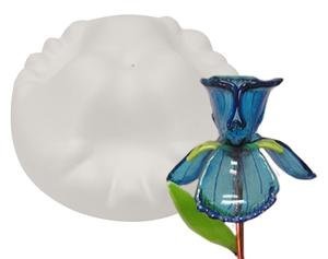 Iris Flower Bottom Mold