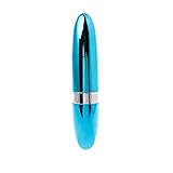 CHONE Mini Lipstick Massager,Powerful Female Personal Massager,Magic Vibrator (Blue)