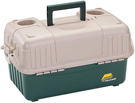 Plano 861600 - Cofre de techo (6 bandejas), color verde: Amazon.es: Deportes y aire libre