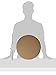 HealthSmart Swivel Seat Cushion assists with 360 degree turns to facilitate transitions to sitting or standing, Tan, 15 Inches in Diameter