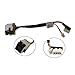 DBParts DC Power Jack Cable for HP ProBook 4530S 4535S 4730S Series, P/N.: 646303-001 6017B0300201, 4+3 Wires 4+3 Pins, Plug in