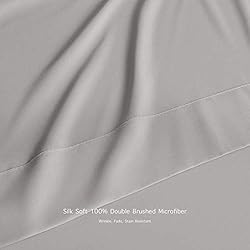 Queen Size Sheet Set Breathable Cooling Sheets Easy