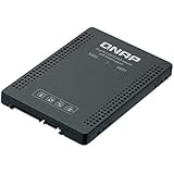 QNAP Dual M.2 SATA SSD to 2.5” SATA RAID Adapter Converter - 2 x M.2 2280 SSD to 3.5” SATA Adapter with RAID Support for PC and NAS. (QDA-A2MAR)
